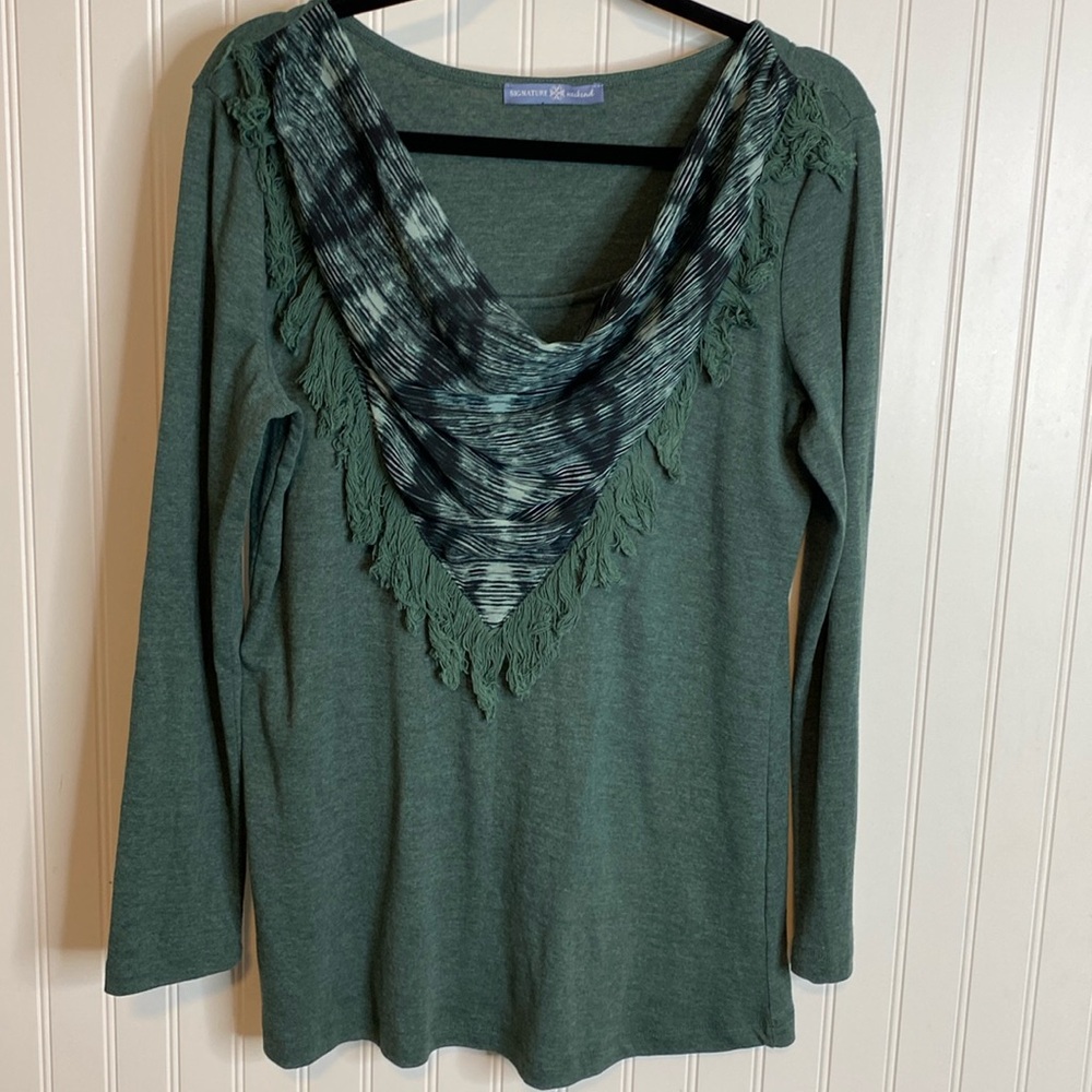 Signature Weekend Women’s Plus size 14/16 Hunter Green type color 🎄